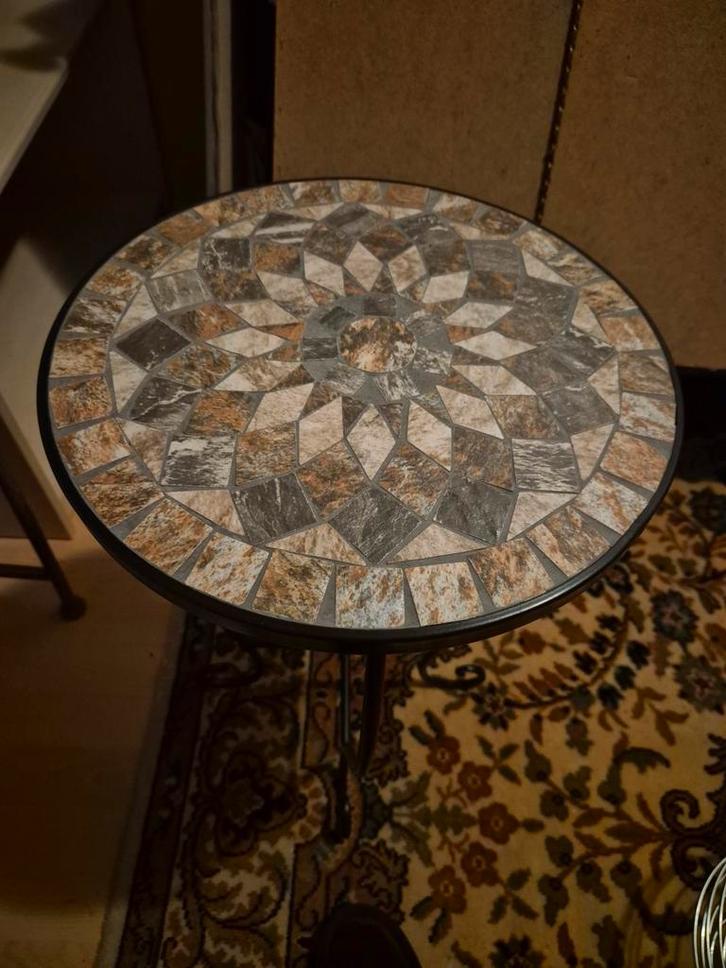 Bibelots, Maison & Meubles, Tables | Tables de salon, Verre, Métal, Enlèvement