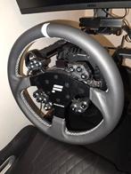 FANATEC CSL DD 8MM+CLUBSPORT 320 LEDEREN QR2 STUURWIEL, Ophalen of Verzenden