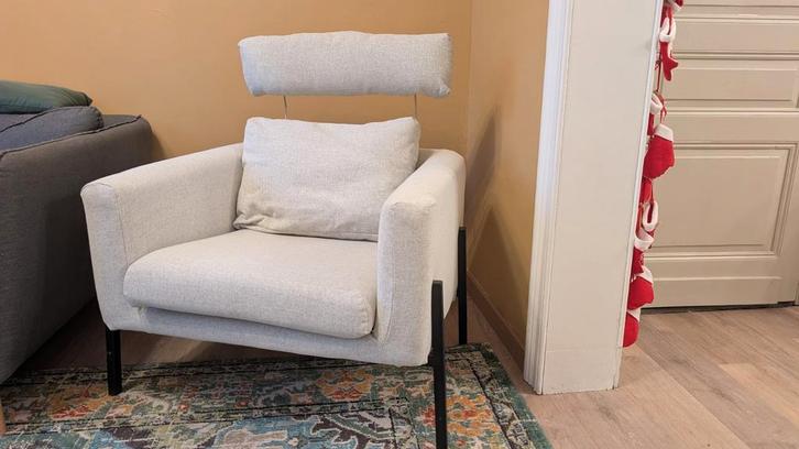 Fauteuil - Ikea koarp, Huis en Inrichting, Fauteuils, Zo goed als nieuw, Stof, 75 tot 100 cm, 75 tot 100 cm, Ophalen