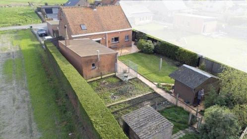 Alleenstaande woning met 3 slpks + BIJGEBOUW + tuin + garage, Immo, Huizen en Appartementen te koop, Provincie West-Vlaanderen