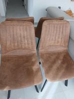 Mx sofa pluto stoel cognac, Ophalen, Zo goed als nieuw, Bruin, Stof