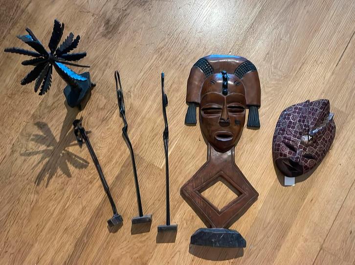 Ensemble de 6 pieces decoratives, Antiquités & Art, Art | Art non-occidental, Enlèvement