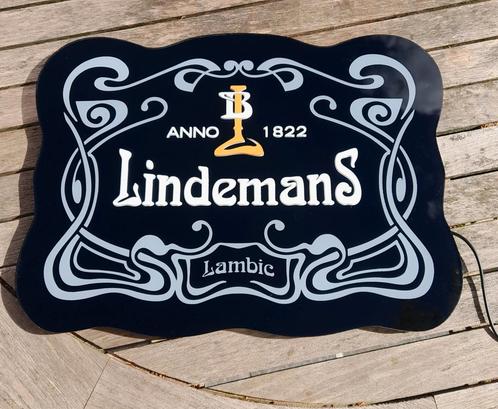 Lindemans Lambic LED-lichtbord, Verzamelen, Biermerken, Zo goed als nieuw, Overige typen, Overige merken, Ophalen of Verzenden