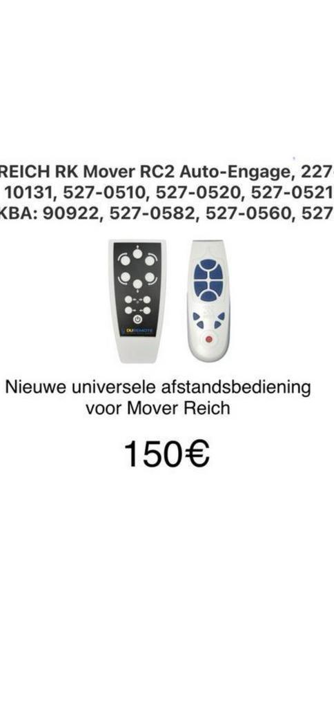 Nieuwe afstandsbediening voor mover van Reich, Caravans en Kamperen, Kampeeraccessoires, Zo goed als nieuw, Ophalen