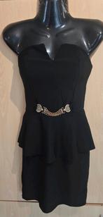 avondjurk zonder bandjes, Kleding | Dames, Zo goed als nieuw, Maat 34 (XS) of kleiner, Zwart, Boven de knie