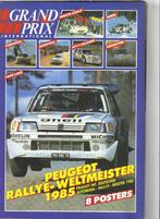 Affiche du rallye Peugeot 205 1985, Envoi, Utilisé, Peugeot