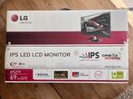 LG FLATRON IPS277L - BN - IPS LED LCD Monitor - 69cm / 27", Ophalen, Gebruikt, Kantelbaar, Full HD
