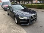 Audi A6 break 3.0 Quattro Panoramisch dak, Auto's, Automaat, Blauw, Leder, Bedrijf