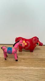 Pasrdje en varken geborduurd, Verzenden, Gebruikt, Paard