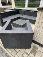 Lounge set, Tuin en Terras, Tuinsets en Loungesets, Ophalen, Rotan, 6 zitplaatsen, Zo goed als nieuw