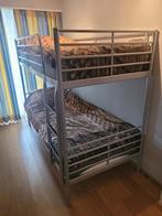 Stapelbed met 2 matrassen, Huis en Inrichting, Ophalen, 90 cm, Tweepersoons, Zo goed als nieuw