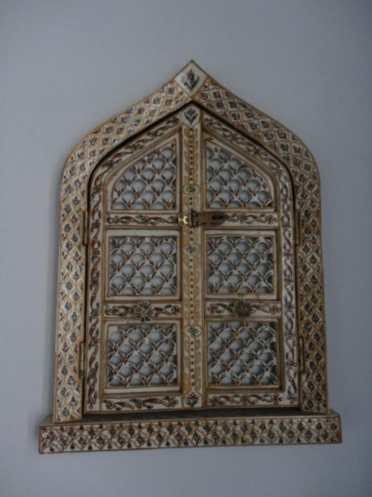 Moucharabieh (fenêtre marocaine), Huis en Inrichting, Woonaccessoires | Wanddecoraties, Zo goed als nieuw, Ophalen