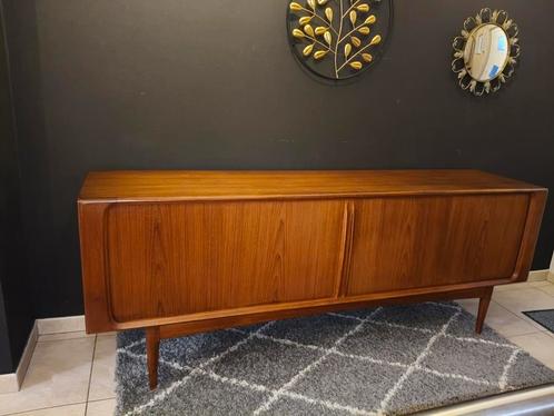 Scandinavisch vintage dressoir, Huis en Inrichting, Kasten | Dressoirs, Gebruikt, Teakhout, Ophalen