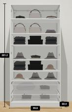 Armoire PAX IKEA avec étagères et deux tiroirs, Maison & Meubles, Avec tablette(s), Comme neuf, 100 à 150 cm, Enlèvement
