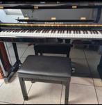 Piano droit Edward Seiller état impeccable noir laqué, Musique & Instruments, Pianos, Enlèvement, Noir, Piano