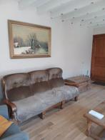 3-zit, Huis en Inrichting, Ophalen, Hout, Gebruikt, Driepersoons