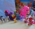 lot 9 my little pony diverse maten kleinste 2cm, Gebruikt, Ophalen of Verzenden