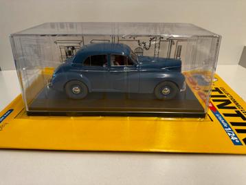 Kuifje auto 1:24 de morris six uit zwarte goud nr 53 beschikbaar voor biedingen