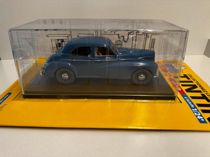 Kuifje auto 1:24 de morris six uit zwarte goud nr 53, Verzamelen, Stripfiguren, Nieuw, Kuifje, Ophalen of Verzenden