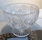 Grand vase en cristal plus ou moins 10 kilos 28/24 cm, Enlèvement ou Envoi