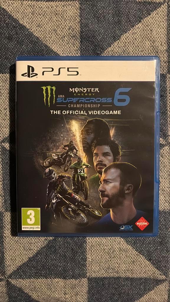 Monster Energy Supercross 6 - The Official Videogame, Games en Spelcomputers, Games | Sony PlayStation 5, Zo goed als nieuw, Ophalen
