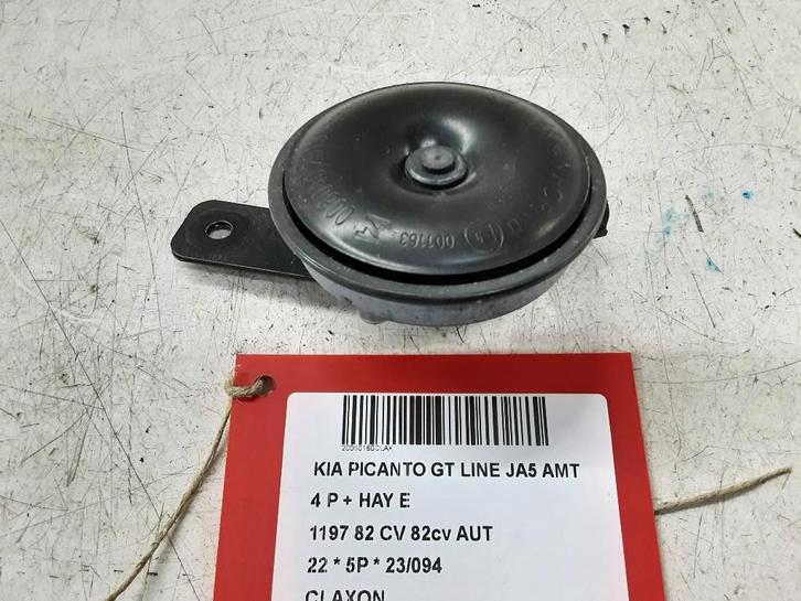 CLAXON Kia Picanto (JA) (01-2017/-) (96610-G6000), Auto-onderdelen, Overige Auto-onderdelen, Kia, Gebruikt