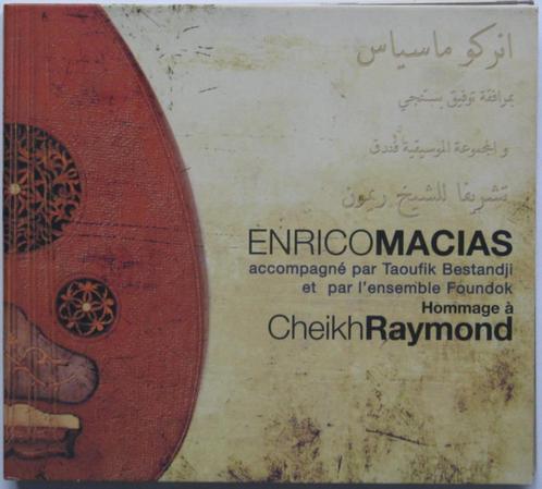 Enrico Macias - Hommage à Cheikh Raymond 2CD, Cd's en Dvd's, Cd's | Franstalig, Verzenden