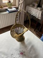 Zeer oude Louis 16 geweven koperen mand, Antiek en Kunst, Ophalen of Verzenden, Koper