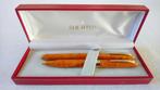 Sheaffer Crest Cadium Yellow set Vulpen 18K/750 X-nib, Verzamelen, Pennenverzamelingen, Nieuw, Met doosje, Ophalen of Verzenden
