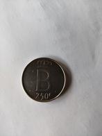 250f en argent, Postzegels en Munten, Ophalen of Verzenden, Zilver