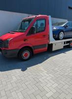 Volkswagen crafter takelwagen 2.0tdi luchtvering, Auto's, Volkswagen, Euro 5, Bedrijf, Te koop, Rood