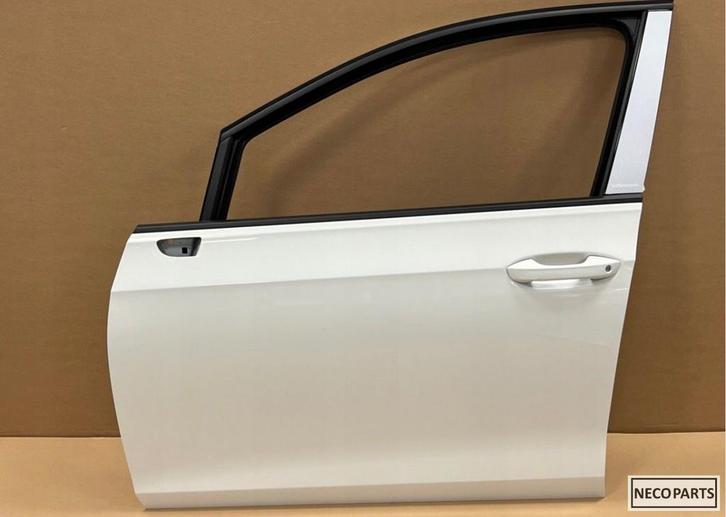 VW GOLF 8 VIII PORTIER DEUR LINKS LC9A COMPLEET ORIGINEEL, Auto-onderdelen, Carrosserie, Achterklep, Volkswagen, Achter, Gebruikt