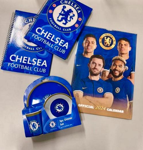 Chelsea Football Club 2024 Set dîner calendrier A3, 2 livre, Collections, Articles de Sport & Football, Neuf, Autres types, Enlèvement ou Envoi