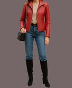 GIANNI Pelle damesjas van lamsleer maat 36/38, Kleding | Dames, Maat 38/40 (M), Ophalen of Verzenden, Zo goed als nieuw, Gianni