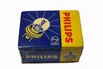 Philips bijna antiek blikken kit met reserve lampjes, Enlèvement ou Envoi, Utilisé