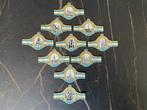 sigarenbandjes Ernest Claes - reeks 3 volledig (30st), Ophalen of Verzenden, Gebruikt, Sigarenbandjes