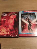 Samen of appart te koop. End of days en Resident evil:, Enlèvement ou Envoi, Utilisé