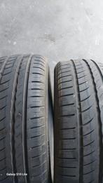 2 pneus été Pirelli 185/55/15, Ophalen, Gebruikt, 15 inch, 185 mm