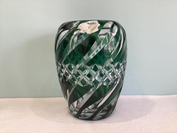 Vaas Val Saint Lambert in kristal. VSL060/FE.  beschikbaar voor biedingen