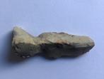 prehistorische silex speerpunt of pijlpunt vuursteen, Ophalen of Verzenden, Overige typen