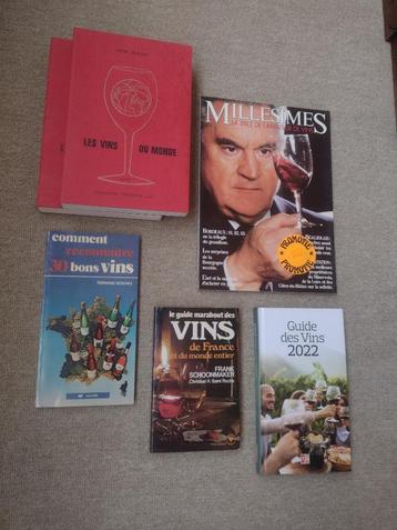 Lot de livres : les vins, Enlèvement ou Envoi, Utilisé