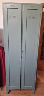 Vintage houten kast - Armoire vintage, Huis en Inrichting, Ophalen, Gebruikt, Met hangruimte, 50 tot 100 cm