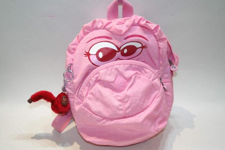 Kipling kleine rugzak voor de kleuterschool + aapje TBE, Handtassen en Accessoires, Tassen | Schooltassen, Zo goed als nieuw, Rugtas