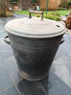 chaudière au zinc, Enlèvement