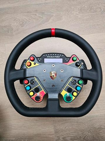 Fanatec podium steering wheel Porsche 911 gt3 R Qr2  beschikbaar voor biedingen