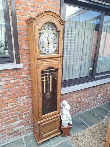 Staande klok Tempus Fugit, Antiek en Kunst, Ophalen