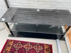 Tv glazen tafel, Ophalen, Gebruikt, Glas