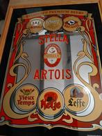 Vintage Stella Artois spiegel (Rob Otten Plastic 1983), Antiek en Kunst, Ophalen, Vierkant, Minder dan 50 cm, Minder dan 100 cm