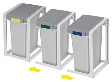 Hailo Afvalsorteerder Profiline Öko XL 38l + uitbreiding beschikbaar voor biedingen