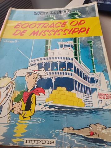 Lucky Luke - Bootrace op de Mississippi beschikbaar voor biedingen
